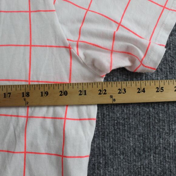 Nike Shirt Mens Large Rafael Nadal Rafa 86 White Pink Grid Tennis Athleisure Gym - Picture 10 of 11